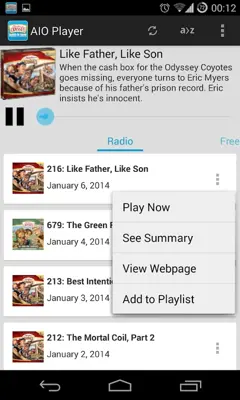 AIO Player android App screenshot 4